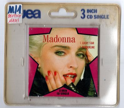 Madonna CD-SINGLE 3-Inch LUCKY STAR Borderline © 1989 Sire 921 139-2 - blister