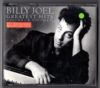 Billy Joel 2 CDs Greatest HITS Volume I & II no barcode Made in Japan for Europe