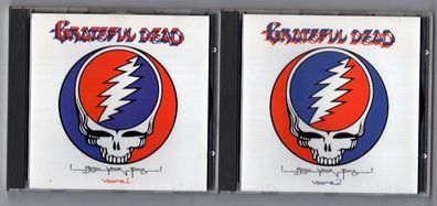 The Grateful Dead 2 CDs STEAL YOUR FACE Vol. 1 + 2 © 1989 West Germany near mint