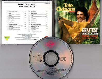 Toto Cutugno CD Greatest HITS © 1989 CNR 656.125-2 near mint cover variation