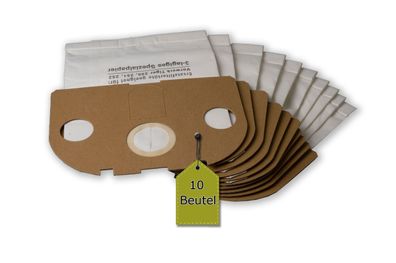 10 Staubsaugerbeutel Filtertüten Beutel geeignet für Vorwerk Tiger 250, 251, 252