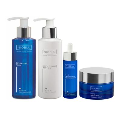 NIOBLU Antiage Set - Basic (Collageen Närende Creme)