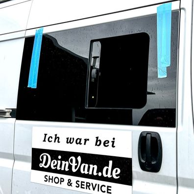 DeinVan. de Echtglas Schiebefenster für Fiat Ducato ab 2006 L1 VR