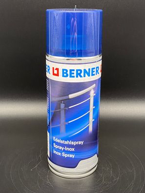 Berner Edelstahlspray 400ml Inox Spray Edelstahl Oberflächenbeschichtung