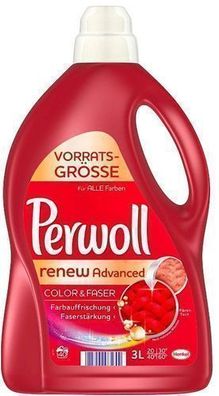 Perwoll Renew & Repair Color Flüssigwaschmittel 3L 40WL