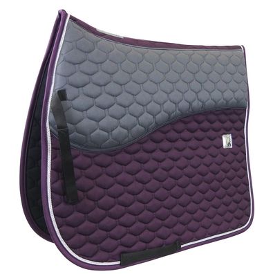 EQuest Schabracke MemoComfort winter sport in Aubergine, Sattelunterlage