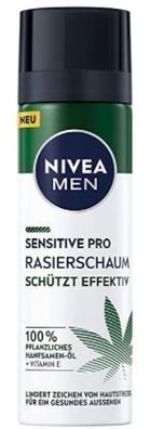 Nivea Men Sensitiv Rasierschaum 200ml - Sanfte und gründliche Rasur