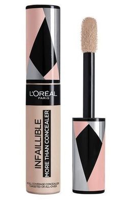 L'Oral Paris Infaillible Concealer Elfenbein, 11 ml - Langanhaltende Perfektion und S