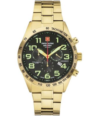 Swiss Alpine Military Combat Light Chrono SAM7047.9114 Herrenuhr Combat Light Chrono