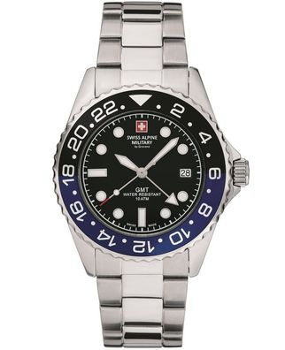 Swiss Alpine Military Master Diver GMT SAM7052.1132 Herrenuhr Master Diver GMT