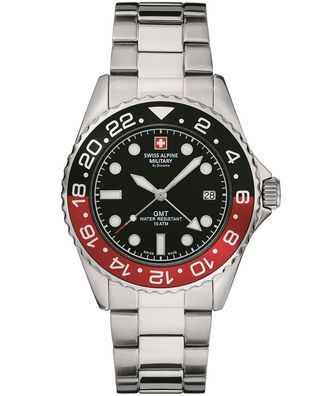 Swiss Alpine Military Master Diver GMT SAM7052.1136 Herrenuhr Master Diver GMT