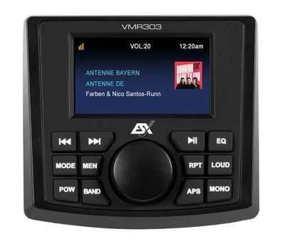 ESX VISION Headunit Marine Radio VMR303