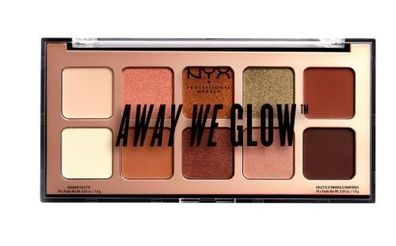 NYX "Hooked on Glow" Lidschatten-Palette - Strahlender Glanz