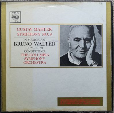 CBS 72068/9 - Symphony No. 9 (In Memoriam Bruno Walter)