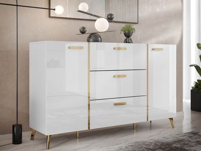 Kommode Picru 150 2D3SZ mit Schubladen Sideboard Wohnzimmer Kollektion