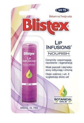 Blistex Nourish Lippenbalsam, 3,7g Stick - Intensive Lippenpflege