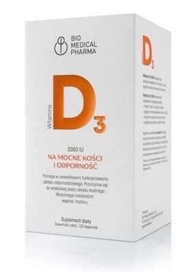 Pure Vitamin D3 2000 IE, 120 Kapseln