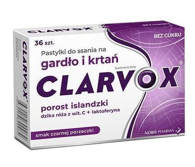 Clarvox Schwarze Johannisbeere Lutschtabletten