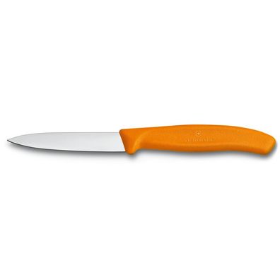 Swiss Classic, Gemüsemesser, 8cm, gerade, orange