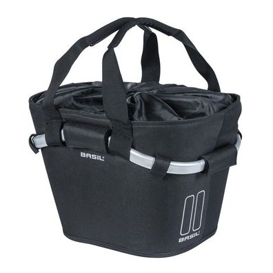 BASIL V.R.-Korb "Carry All Front Basket" Volumen: black