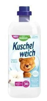 Kuschelweich Sanft & Mild Weichspüler 38 Wäschen