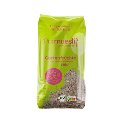 17,11 € / 1 kg | Purmüsli BIO - Garten Früchte Müsli (350g)