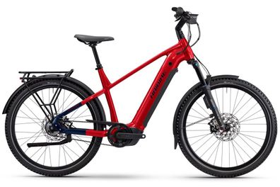 Haibike Elektro-Fahrrad Bosch CX i800Wh Trekking 9 ABS 5-Gang Nabe Riemen Gr. M 2025