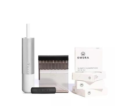 OMURA Series S1 Vaporizer Complete Set | Silber