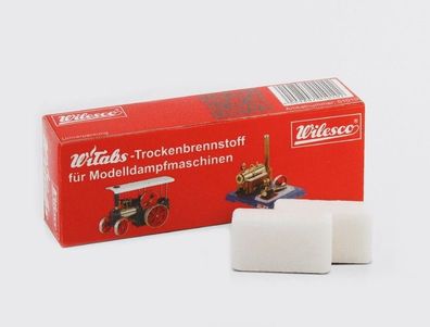 Wilesco Trockenbrennstoff 12 Stück Dampfmaschine Brennholz Maschine 01010