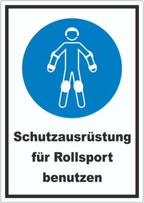 Schutzausrüstung für Rollsport benutzen Aufkleber
