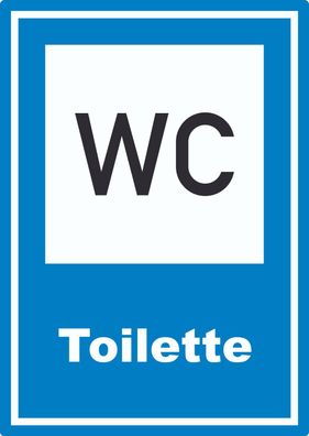 Toilette Aufkleber