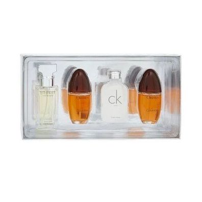 Calvin Klein Damen Parfum Set - Eternity 15ml, CK One 15ml, Obsession 2x15ml