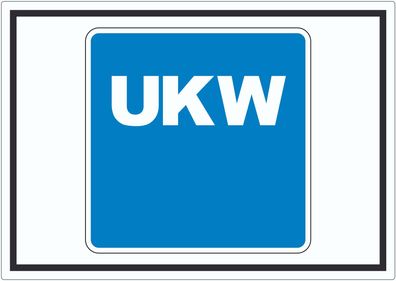 Nautischer Informationsfunk (mit Kanal) Symbol Aufkleber A1 (594x841mm)