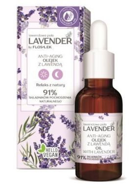 Flos Lek Lavendel Anti-Aging Öl 30ml: Hautstraffendes Lavendelöl