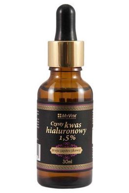 Premium Hyaluron Anti-Aging Serum 1,5%, Dreifachmolekulare Hyaluronsäure, 30ml