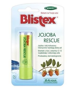 Blistex Jojoba Rescue Lippenbalsam - Intensive Feuchtigkeitspflege, 3,7g