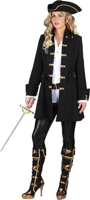 Damenjacke de Luxe schwarz Jacke