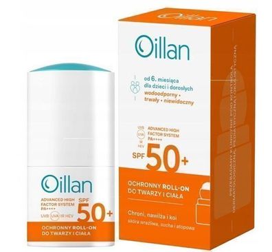 Oillan Sonnenschutz-Roll-on SPF50