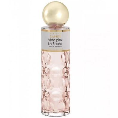 Saphir Vida Pink Eau de Parfum fér Damen, 200 ml