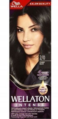 Wellaton Intensiv Creme Haarfarbe 2/0 Schwarz 50ml