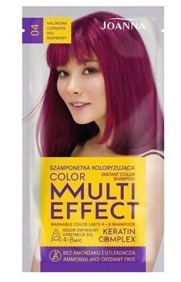 Joanna Multi Effect Color Haartönung 04 Himbeerrot 1 Stk