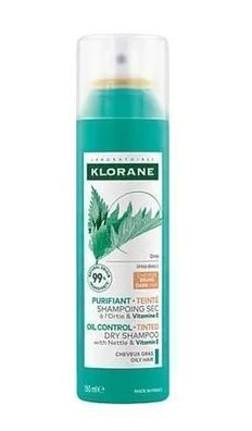 Klorane Trockenshampoo für dunkles Haar 150 ml