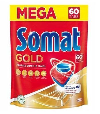 Somat Gold Spülmaschinentabs, 60 Stück