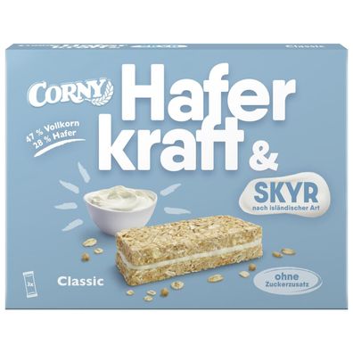 Corny Müsliriegel Haferkraft Skyr 3006430 40g 8St