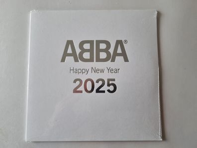 ABBA - Happy New Year 2025/ Felicidad 7'' Limited WHITE VINYL STILL SEALED!