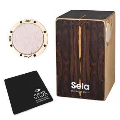 Sela Cajon SE-IC3 Iconic Ziricote mit Kenyan Ion und Sitzpad