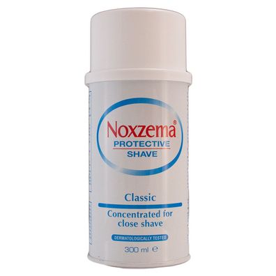 Noxzema Classic Rasierschaum 6x 300ml Spender (weiß)