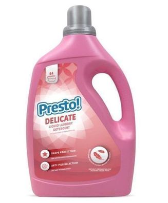 Presto! Delicate Flüssigwaschmittel, 2,2l - Für empfindliche Kleidungsstücke