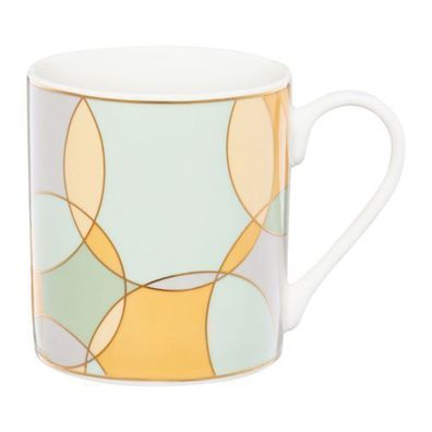 Kaffeebecher Becher Tasse Geometric 380 ml Kreise Ambition