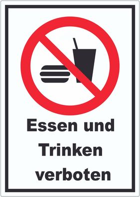 Trinken und verboten Aufkleber